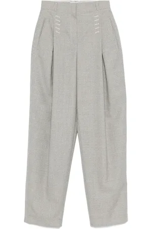 Fendi Micro check trousers