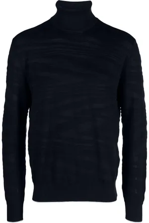Missoni Zigzag print roll-neck jumper