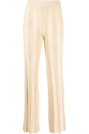 MRZ Pleated-detail straight-leg trousers
