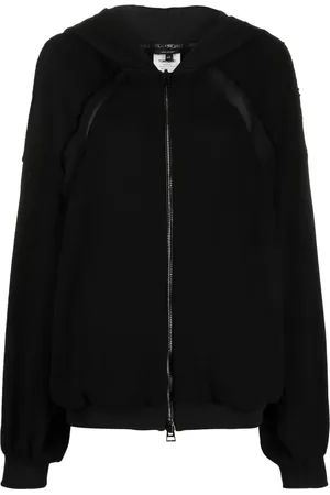 Tom Ford Panelled zip-up hoodie