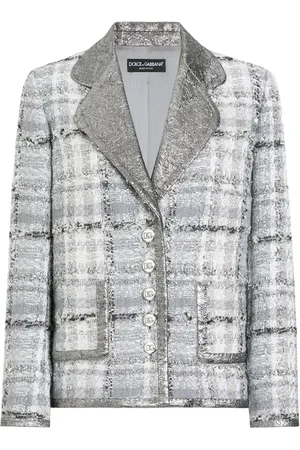 Dolce & Gabbana Tartan-check blazer