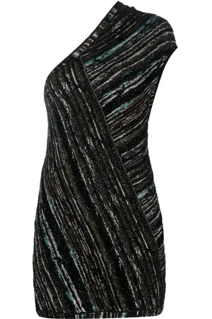 Missoni 2000s metallic one-shoulder top