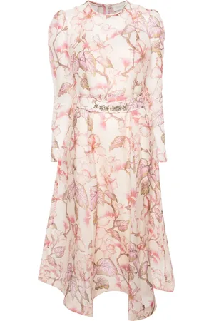 ZIMMERMANN Matchmaker floral-print midi dress
