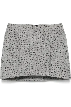 MUGLER Dotted tailored mini