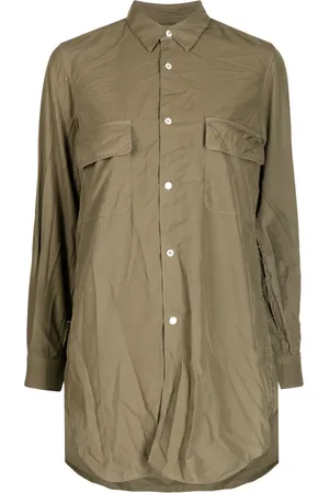 Comme des Garçons Crinkled unfinished-effect shirt