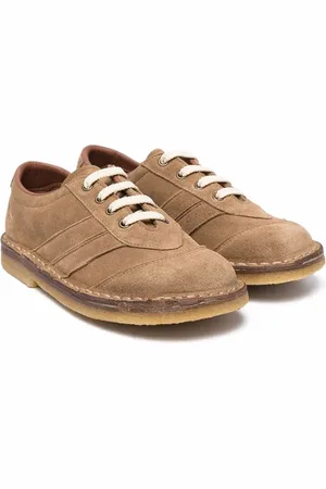 PèPè Lace-up suede loafers