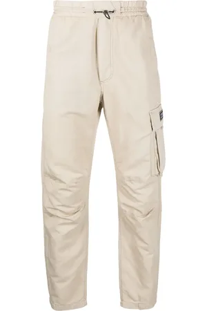 Iceberg Institutional logo-patch trousers