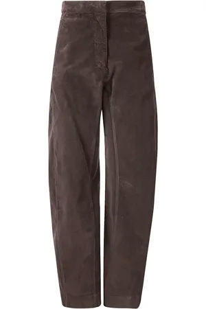 STEFANO MORTARI Stretch-cotton tapered trousers