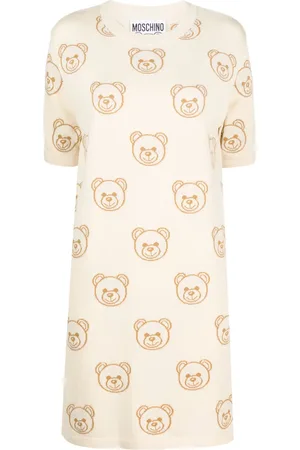 Moschino Toy-bear motif T-shirt dress