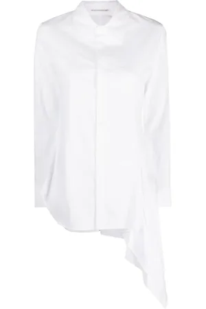 YOHJI YAMAMOTO Asymmetric cotton shirt