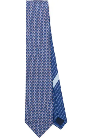 Salvatore Ferragamo Locker-print tie