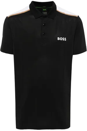 HUGO BOSS Logo-print polo shirt