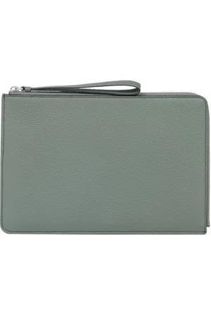 Maison Margiela Four-stitch leather pouch
