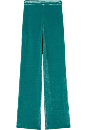 Jil Sander Velvet straight-leg trousers