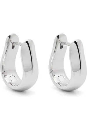 TOM WOOD Small Oyster hoop earrings