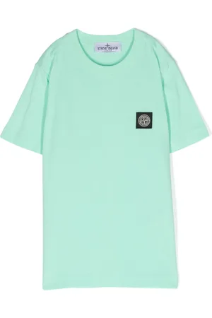 Stone Island Compass-patch cotton T-shirt