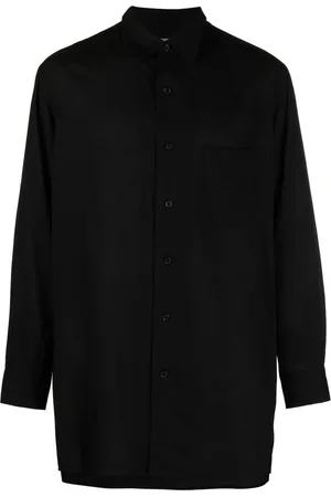 YOHJI YAMAMOTO Drop-shoulder classic-collar shirt