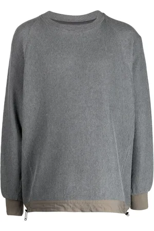 WHITE MOUNTAINEERING Crew-neck cotton jumper