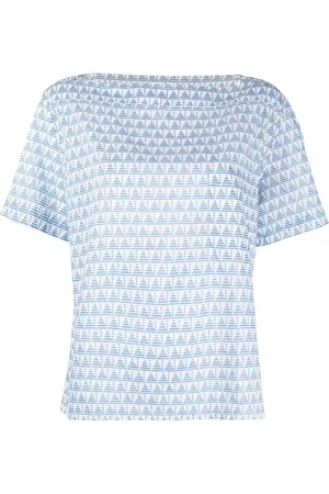 Hermès 1960s geometric print T-shirt