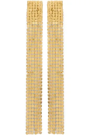 Jil Sander Mesh-design clip-on earrings