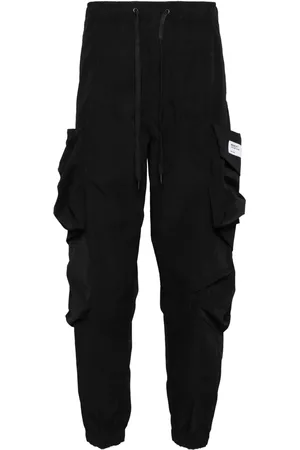 Musium Div. Logo-patch cargo trousers