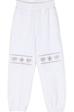Chiara Ferragni Maxi Logomania studded track pants