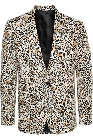 ERALDO Leopard-print blazer