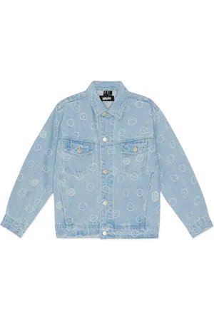 Molo Hedly smiley-face denim jacket