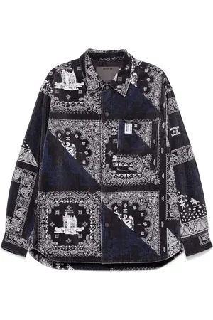 Musium Div. Graphic-print shirt jacket
