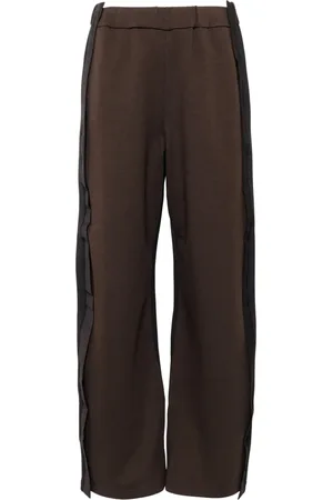 JNBY Patchwork straight trousers