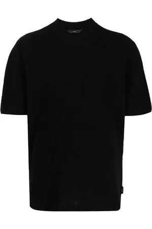 HEVO Knitted crew-neck T-shirt