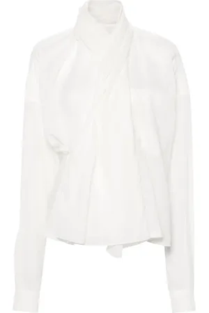 Quira Wrap B-Up cotton shirt