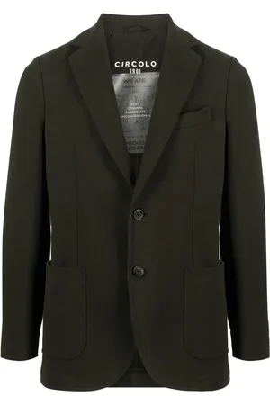 Circolo Single-breasted jersey blazer
