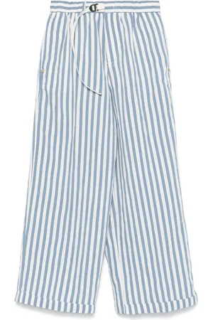 White Sand Striped trousers