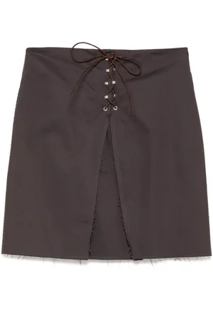 OUR LEGACY Mini hook skirt