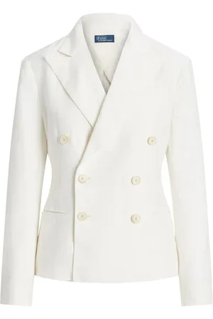 Ralph Lauren Double-breasted linen blazer
