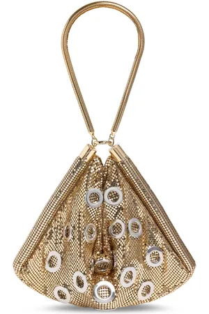 Paco rabanne Chainmail eyelet clutch bag