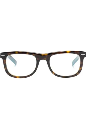 Montblanc Tortoiseshell square-frame glasses