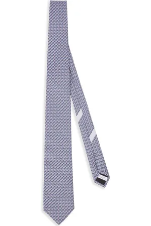 Salvatore Ferragamo Gancini-print tie