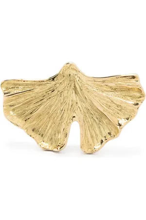 Aurélie Bidermann 18kt yellow mini Ginkgo single earring
