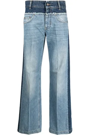 Stella McCartney Panelled straight-leg jeans