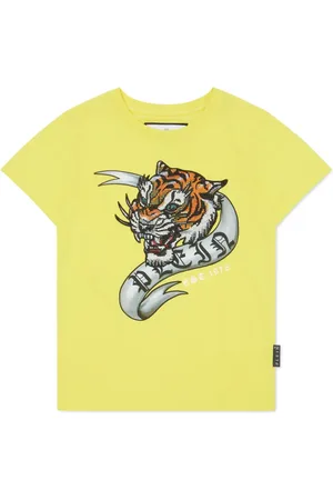 Philipp Plein Crystal-embellished tiger T-shirt