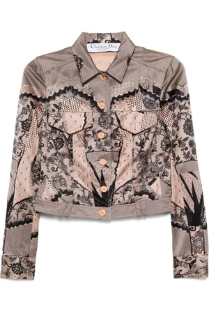 Dior 2006 graphic-print jacket