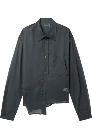 MAGLIANO Asymmetric cotton shirt