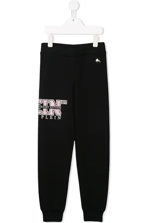 Philipp Plein Rhinestone logo track pants