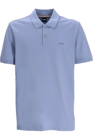HUGO BOSS Logo-embroidered polo shirt