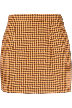Marni Check pattern miniskirt