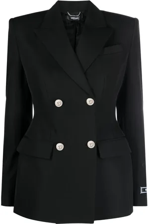 VERSACE Hourglass double-breasted blazer