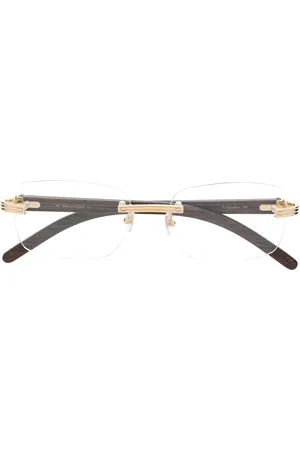 Cartier C de Cartier rectangle-frame glasses