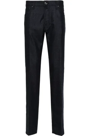 Jacob Cohen Prince of Wales check trousers